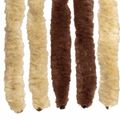 vidaXL Záves proti hmyzu z chenille Hnedá a béžová 100 x 230 cm