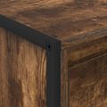 vidaXL Konferenčný stolík Dymová dub 100 x 46 x 40 cm Kompozitné drevo
