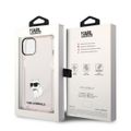 Puzdro Karl Lagerfeld pre iPhone 14 6,1" KLHCP14SHNCHTCP ružové tvrdé puzdro Ikonik Choupette