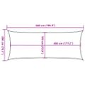 vidaXL Tieniaca plachta 160 g/m² tehlovočervená 2x5 m HDPE