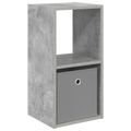 vidaXL Nočný stolík Betónová šedá 30,5 x 27 x 59,5 cm Kompozitné drevo