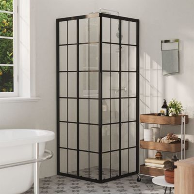 vidaXL Sprchový kút ESG 70x70x180 cm