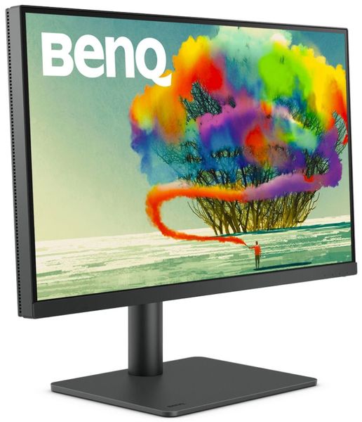 ROZBALENÉ - BENQ 27" LED PD2705U/ FF/ LBL/ IPS panel/ 3840x2160/ 20M:1/ 5ms/ HDMI/ DP/ USB/ repro/ Pivot/ čierny LED monitor, 27", IPS, 3840×2160, 16:9, 1200:1, 5ms, 250cd/m2, HDMI, DisplayPort, 3× USB, 2× USB-C, repro, Pivot, čierny - ROZBALENÉ