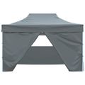 vidaXL Párty stan 280 x 410 x 315 cm Antracitová Oxfordská látka