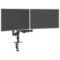 vidaXL Rameno na dva monitory pre max 27 palcov pružinu obrazovky 20kg