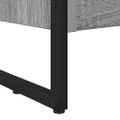vidaXL Knižnica 60 x 30 x 121 cm Kompozitné drevo Sivý Sonoma
