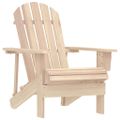 vidaXL Záhradná stolička Adirondack so stolíkom jedľový masív