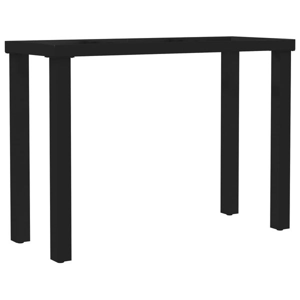 vidaXL Stolové nohy na jedálenský stôl, rám v tvare I 120x50x72 cm