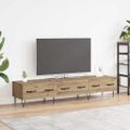 vidaXL TV skrinka 150 x 36 x 30 cm dub artisan Kompozitné drevo