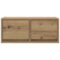 vidaXL TV stolíky 2 ks dub artisan 60x31x25,5 cm spracované drevo