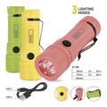 Nabíjateľná LED svietidlo, 200 lm, 12 ks, display box