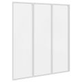 Vaňová zástena 141 x 132 cm 3 skladacie panely