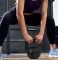 Kettlebell liatinový 4kg Rebel Active RBA-2323-04 Kettlebell litinový 4kg Rebel Active RBA-2323-04
