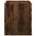 vidaXL Nástenné nočné stolíky 2 ks dymový dub 45x30x35 cm