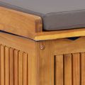 vidaXL Vonkajší box na vankúše 60x50x61 cm akáciový masív