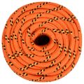 vidaXL Lodné lano oranžové 16 mm 50 m polypropylén