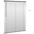 vidaXL Žalúzia Čierny 150 x 120 cm 25 mm PVC