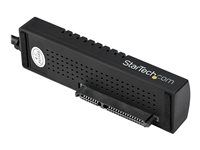 Pre 2,5 / 3,5" SATA disky - 10 Gb/s - USB 3.1 - SATA na USB adaptér - kábel pre externý pevný disk (USB31C2SAT3) - Radič úložiska - 2,5", 3,5" - SATA 6 Gb/s - USB 3.1 (Gen 2) - čierna - pre P/N: SVA12M2NEUA, SVA12M5NA