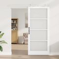 vidaXL Posuvné dvere ORKDAL 93 x 211 cm Biela
