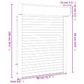 vidaXL Rolety Antracit 80 x 100 cm Hliník a polyuretán