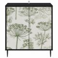vidaXL Servírovacia skriňa GOTHA Čierny dub 69 x 33 x 76 cm