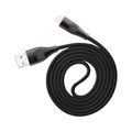 T-phox cable x-lite lightning čierny 1M 3A
