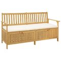 vidaXL Úložná lavička 2 -Seater 170 x 63 x 84 cm Obdĺžnikový