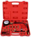 Sada na testovanie tlaku zážihových motorov MECHANIC ENGINE TESTER 20, 0-10 bar, 20 ks SIXTOL
