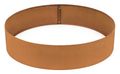 Záhradný obrubník G21 90 x 20 cm, kruhový, Corten