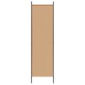 vidaXL 6-panelový paraván Béžová 300 x 180 cm Látka