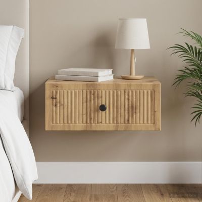 vidaXL Nočný stolík Dub artisan 49 x 34,5 x 20 cm Kompozitné drevo