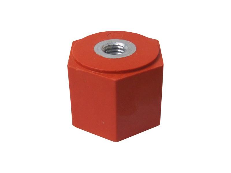 Podperný izolátor SI 1312311, výška 46 mm, závit M12, kľúč 40, U=1,0/1,2 kV AC/DC