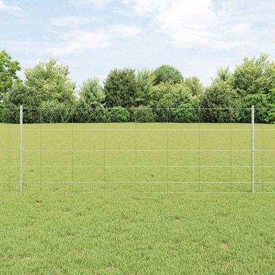 vidaXL Divoký plot s príspevkami 25 x 0,8 m (Š x V)