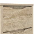 vidaXL Nočný stolík Sonoma dub 30,5 x 30 x 43 cm Kompozitné drevo