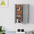 vidaXL TV skrinky 2 ks sivé sonoma 30,5x30x90 cm spracované drevo