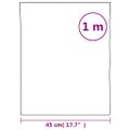 vidaXL Zrkadlové fólie 2 ks samolepiace 45x100 cm PET