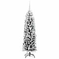 vidaXL Umelý vianočný stromček Zelená 150 cm PVC, oceľ a plast