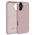 Puzdro Etteri Silicone Mag pre iPhone 16 Plus 6,7" svetloružové
