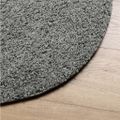 vidaXL Shaggy koberec PAMPLONA, vysoký vlas, moderný, zelený Ø 100 cm