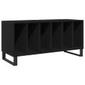vidaXL Skrinka na gramofónové platne Čierny dub 100 x 38 x 48 cm