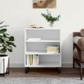 vidaXL Komoda lesklá biela 57x35x70 cm kompozitné drevo