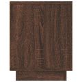 vidaXL TV skrinka hnedý dub 80x35x45 cm spracované drevo