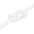 vidaXL Lodné lano biele 12 mm 250 m polypropylén