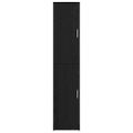 vidaXL Highboard Čierny dub 35 x 39 x 168 cm