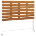 vidaXL Skladací bistro stolík 100x54x71 cm akáciový masív a oceľ