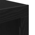 vidaXL Konferenčný stolík Čierny dub 50 x 50 x 35 cm Kompozitné drevo