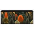 vidaXL Nástenný TV kabinet ZAANDAM 102 x 33 x 40 cm Čierny dub
