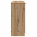 vidaXL Servírovacia skriňa 3 ks Remeselný dub 120 x 30 x 70 cm