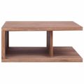 vidaXL Konferenčný stolík 70x70x30 cm teakový masív