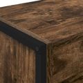vidaXL Knižnica 60 x 30 x 189,5 cm Kompozitné drevo Dymová dub